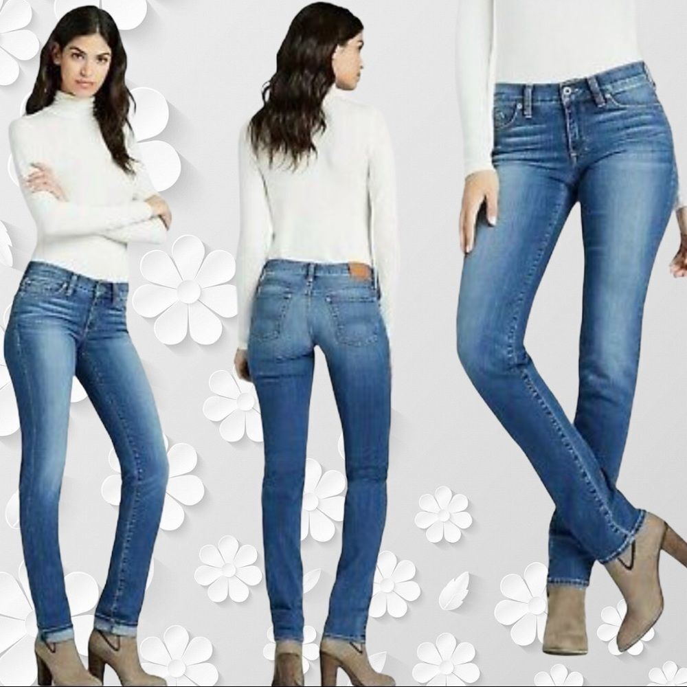 Lucky Brand Brooke Straight Denim Jeans